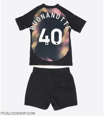 Leicester City Facundo Buonanotte #40 Seconda Maglia Bambino 2024-25 Manica Corta (+ Pantaloni corti)